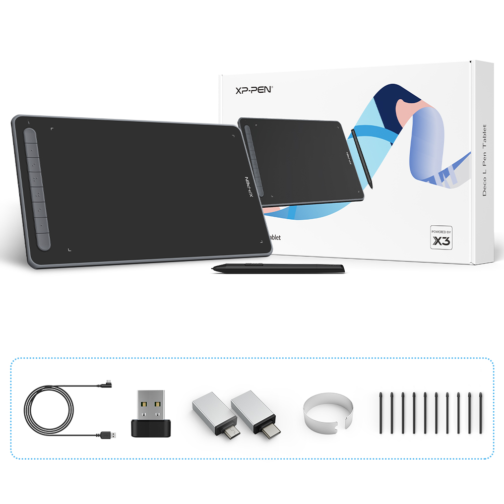 Deco LW Bluetooth Wireless graphic drawing tablet | XP-Pen Europe Official Store