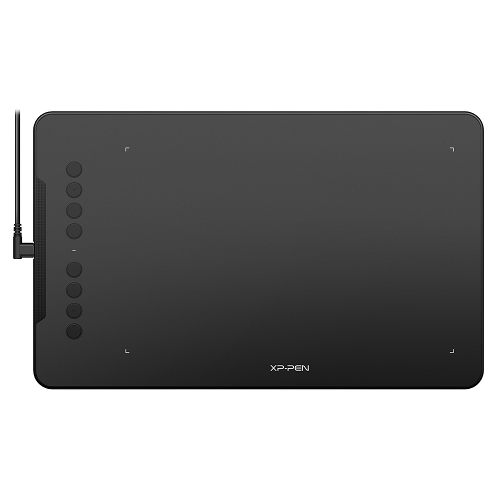 XPPen Deco 01 computer drawing tablet 10x6.25 Inch-8192 Pen Pressure Battery-Free Pen with Tilt Function Android Supported & 8 Shortcut Keys