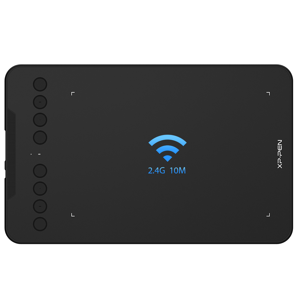 XPPen Deco Mini7 Wireless drawing tablet, 2.4 GHz wireless technology, supports a USB-C to USB-C connection
anywhere