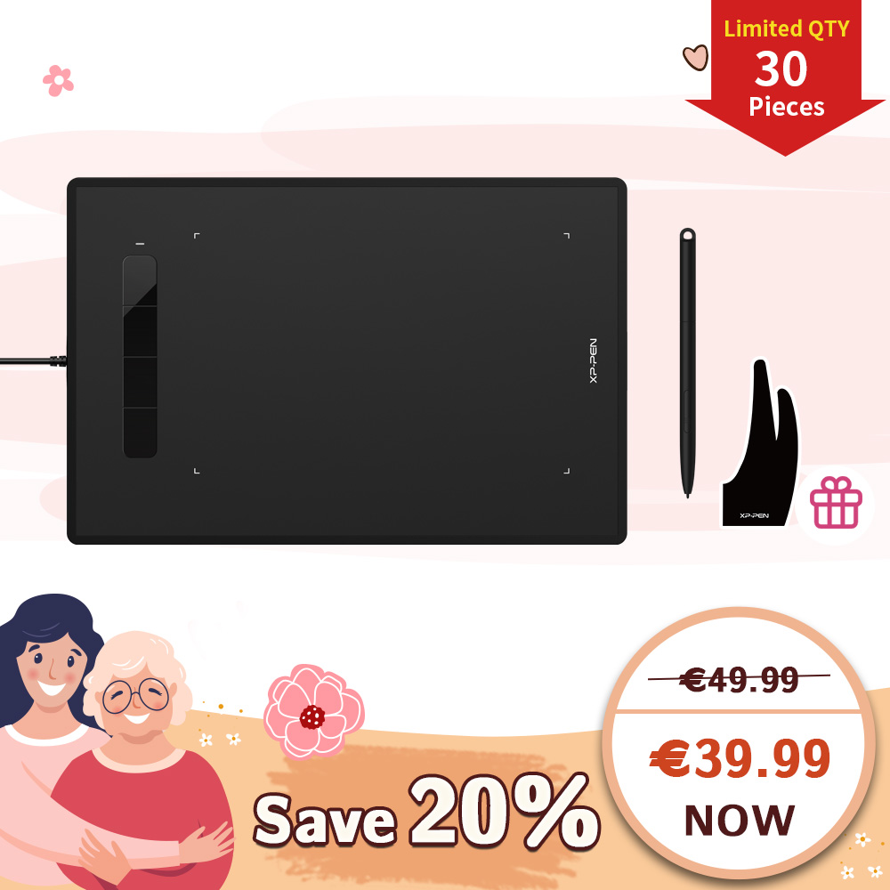 Star G960 best budget graphics drawing tablet XPPen Europe Official