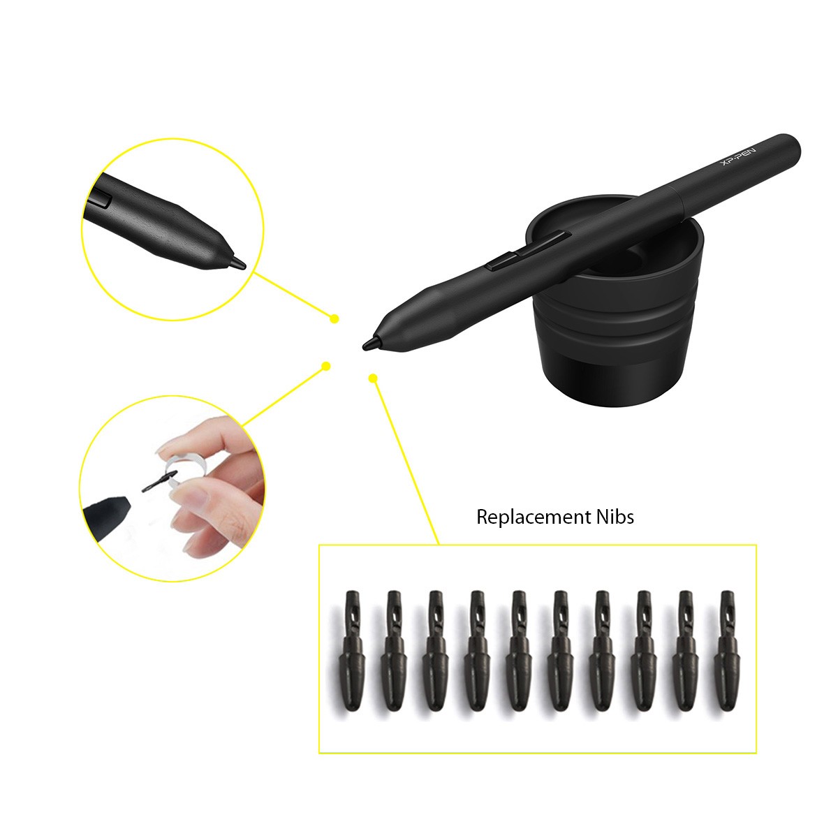 Replacement NibsPack of 50 XPPen Europe Official Store