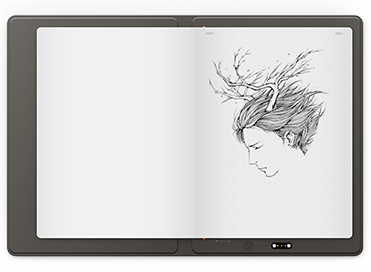 Representing the creative process and with one-click share with XP-Pen Note Plus Smart notepad