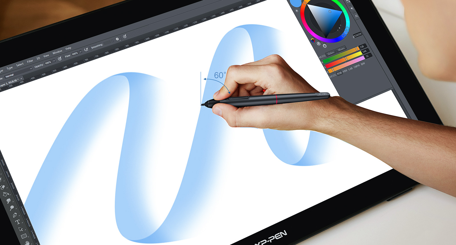 60° tilt recognition